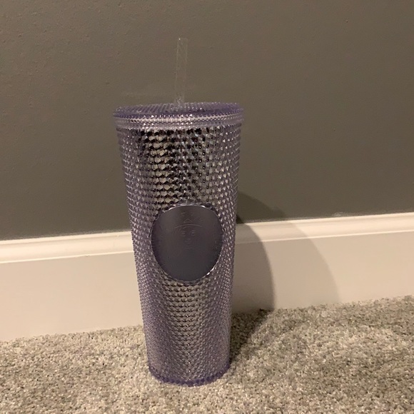 2019 Starbucks Platinum Silver Studded Tumbler Venti Cup 24 OZ